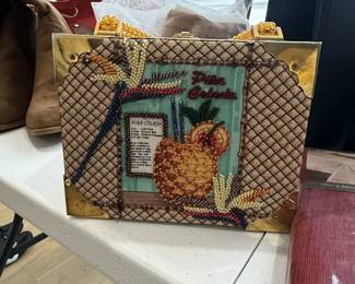 Antique cigar box purse