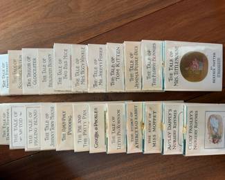  Complete Set of Beatrix Potter's Peter Rabbit [23] Tales w/protective book covers