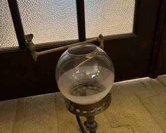 Welsbach Reflex Inverted Gas Light burner w/markings Circa 1890s