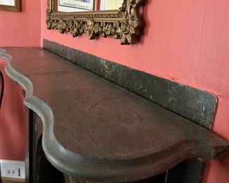 Green Marble Mantle Top