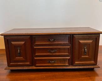 Wooden Doll Dresser [American Girl size]                            Or Large Jewelry Chest