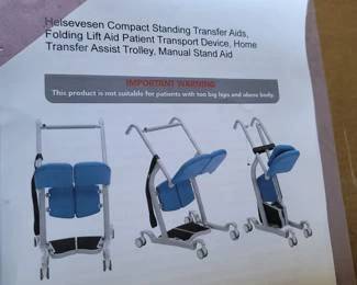 New in Box Helsevesen Compact Standing Transfer Aid