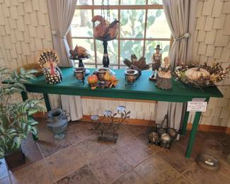 Note: Table is not for sale.