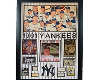 1961 Yankees Team Signed