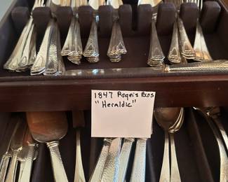 Heraldic 1847 Rogers Bros