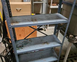 Metal shelf