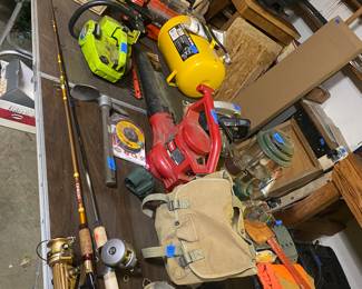 Tools & fishing poles
