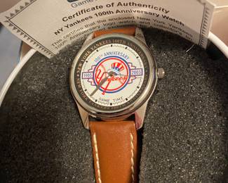 New York Yankees 100 year anniversary watch