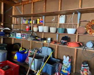 Lots of garden items and product