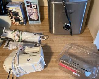 Small kitchen appliances