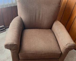 Smith Brothers tweed upholstered side chair - like new