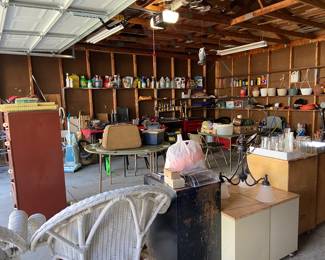 LOTS of garage and gardening product