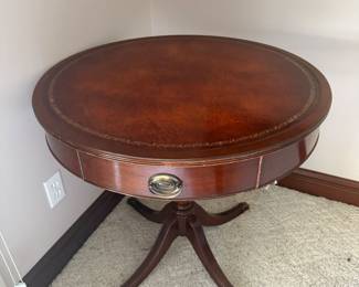 Vintage drum table