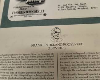 First Day Covers Stamps