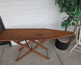 Vintage Wood Ironing Board