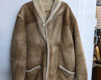 Like New Men's Overland Sheepskin Coat size 46