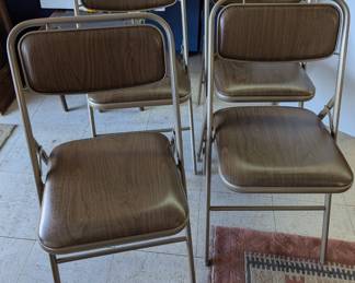 Vintage Samsonite Folding Chairs set of 4