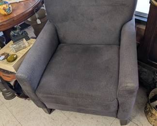 Like New Grey Accent Chair