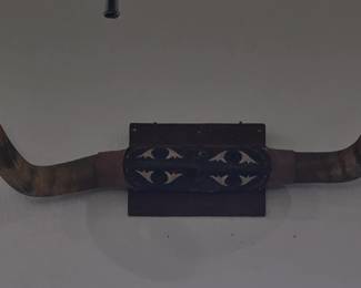 Vintage Mounted Longhorns