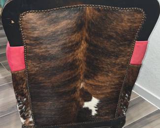 Back View of Red Chair