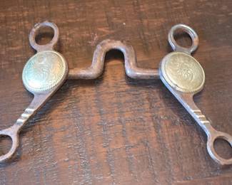 Antique Western Show Bit for Horse