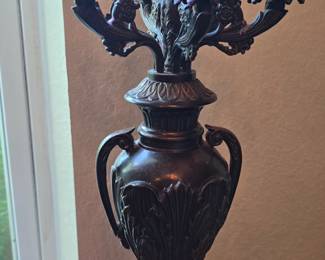 Antique French Candleabra in Bronze