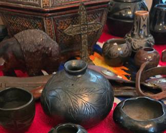 Cherokee Blackware Pottery