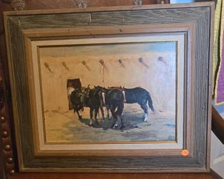 46. "Trading Stock" by George Dick
24 x 20