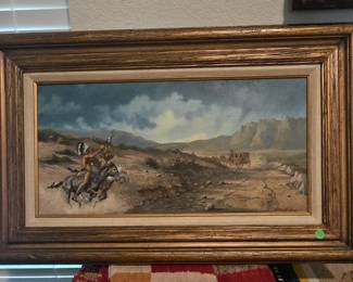 52. "Indians" by Lamar Rowbury
33 x 21