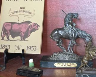 "End of The Trail" by Fraser Bronze