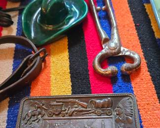 Texas Antique Metal Souvenir from Fair