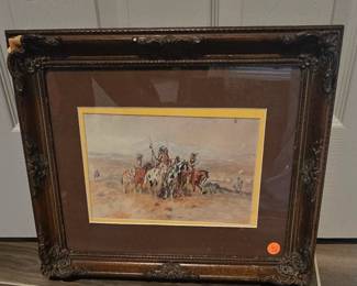 42. Western Painting 
17 x 14