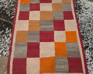 Antique Hand Woven Rug