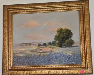 24. Bluebonnet Painting 26 x 22