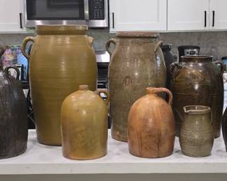 Nice Collection of  Large Pottery Pieces