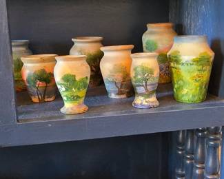 More Handpainted Pottery