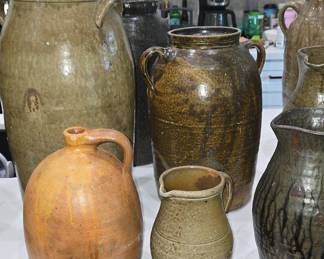 Antique Glazed Stoneware