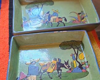 Old Mexican Handpainted Pottery