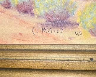 Signature on Painting