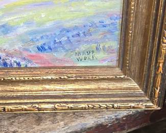 Signature on Painting