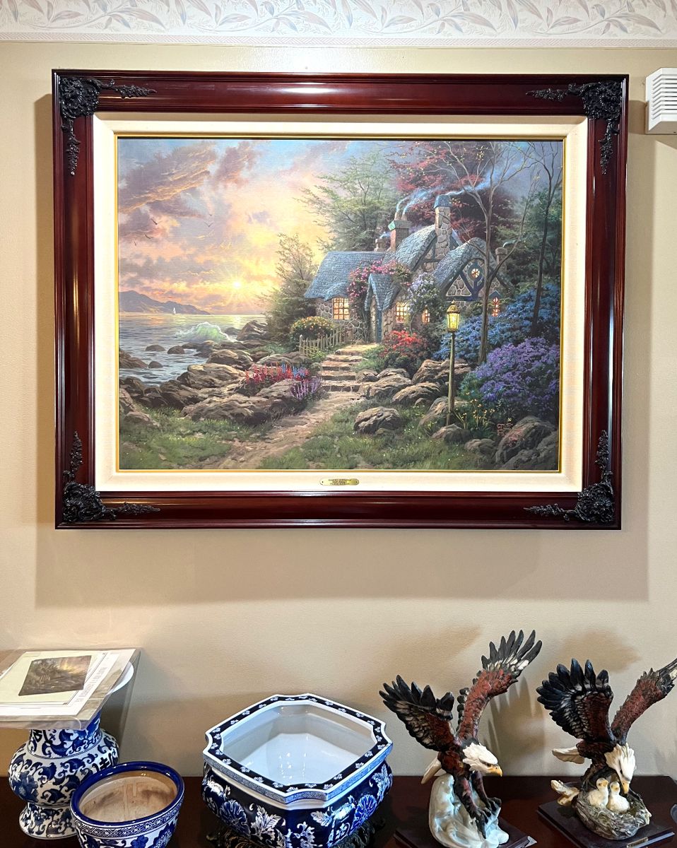 Thomas Kinkade- Seaside Hideaway - 7 of 860 - with COA