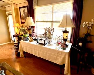 Lamps, Porcelain & more…