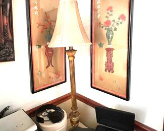 Oriental Art - Lamp …