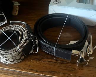 Coach Belts 