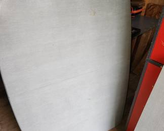 Vintage 60s Formica Top table with leaf