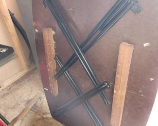 Vintage 60s Formica Top table with leaf