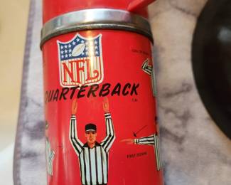 1964 Aladdin NFL Qarterback thermos