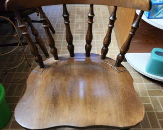 2 Pine Captian's Chair (with set of 4 standard chairs)