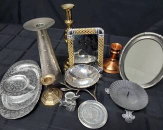 BR124Vintage Candlesticks And More