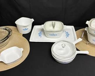 BR146Corningware  Glass Casserole Bowls